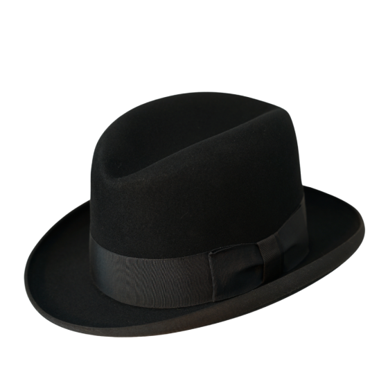 Vintage 1950's Homburg Hat Rosebery 57cm