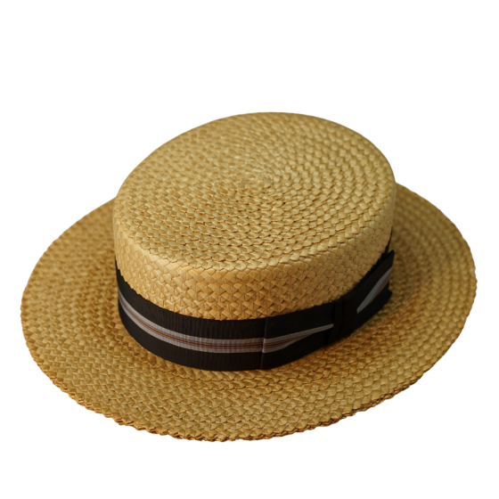 Vintage Circa 1960's Stetson Boater Hat Size 7 1/8 58cm