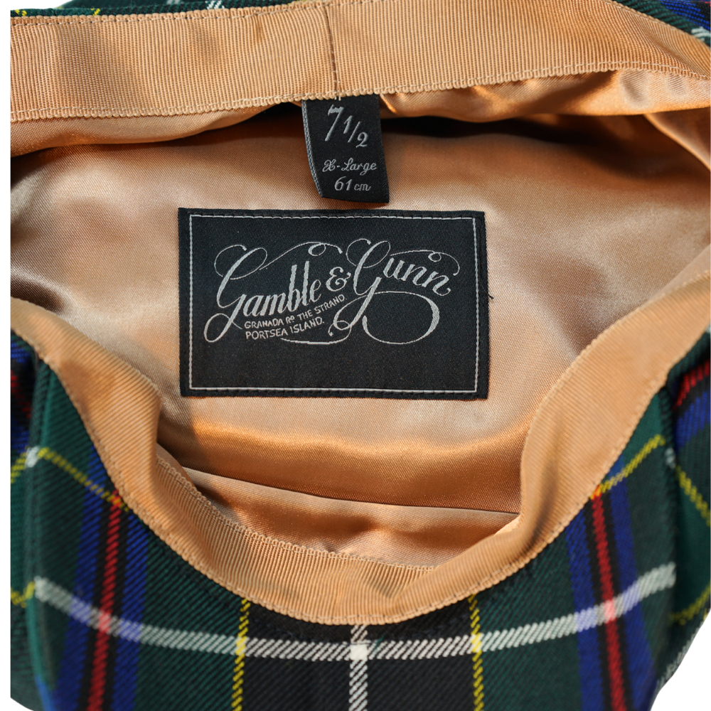 Klys - Gamble & Gunn Cornish Hunting Tartan Flat Cap - Image 3
