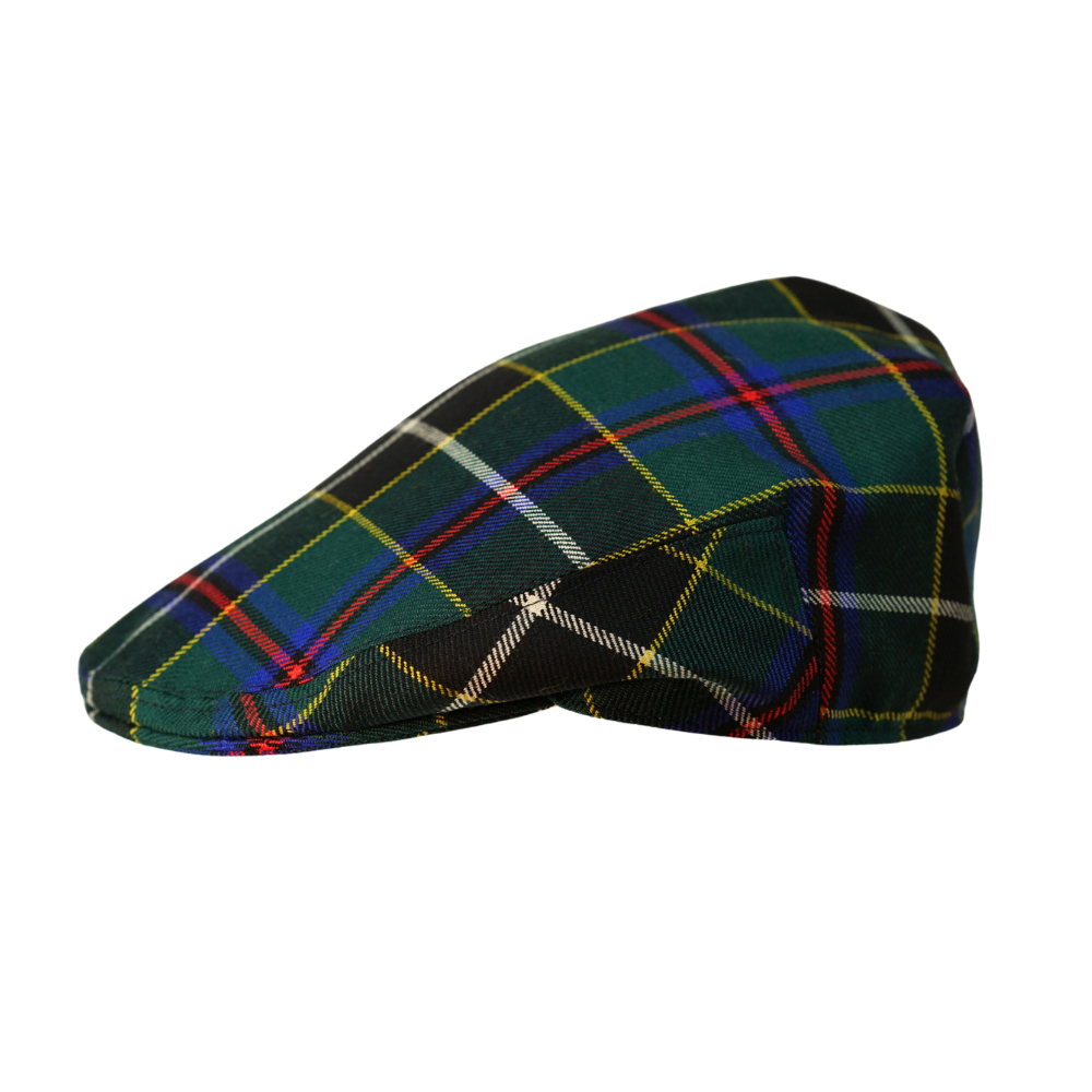 Klys - Gamble & Gunn Cornish Hunting Tartan Flat Cap - Image 2