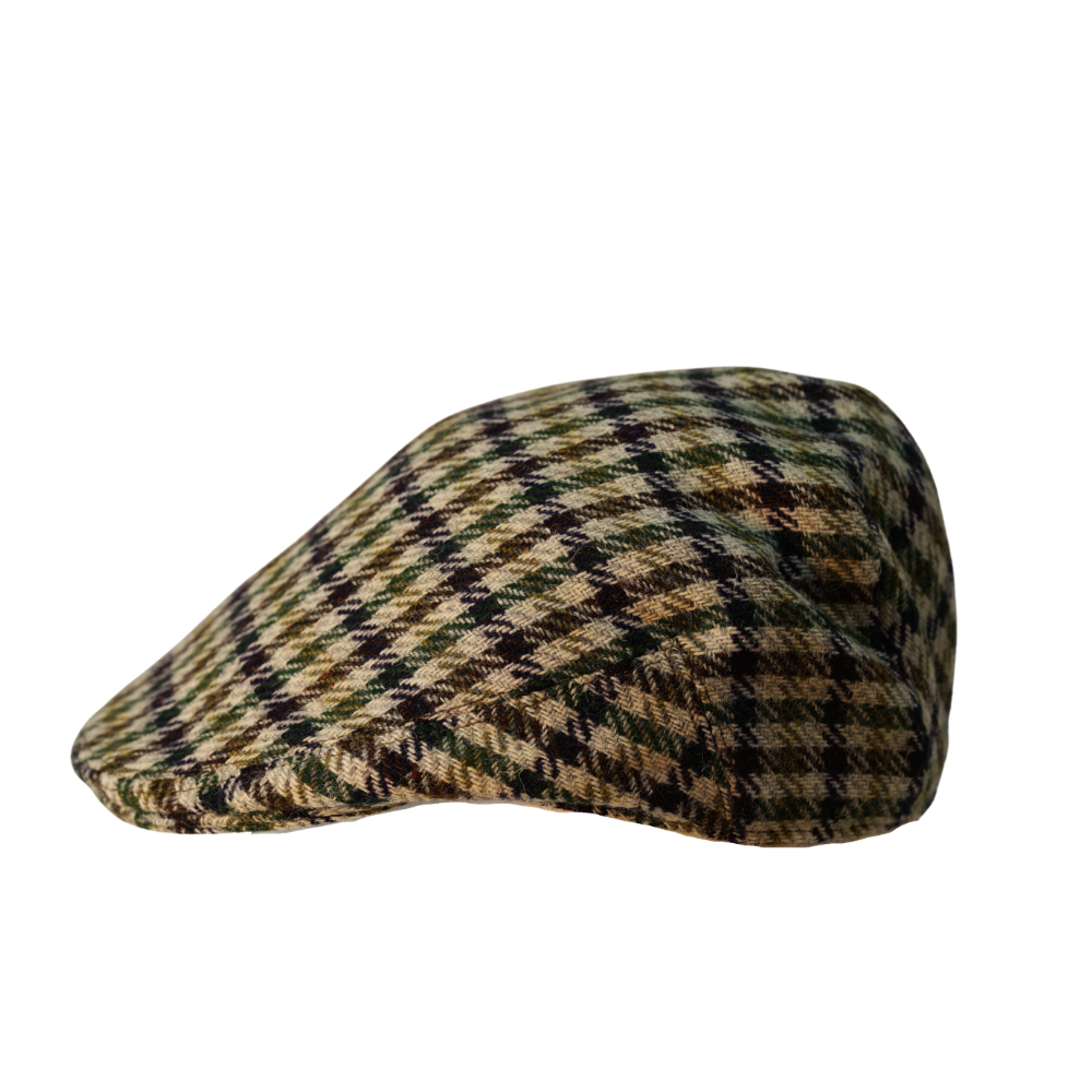 McCoy - Limited Edition Time Traveller’s Flat Cap – W.Bill 'Doctor Who' Green Dogtooth Tweed - Image 2